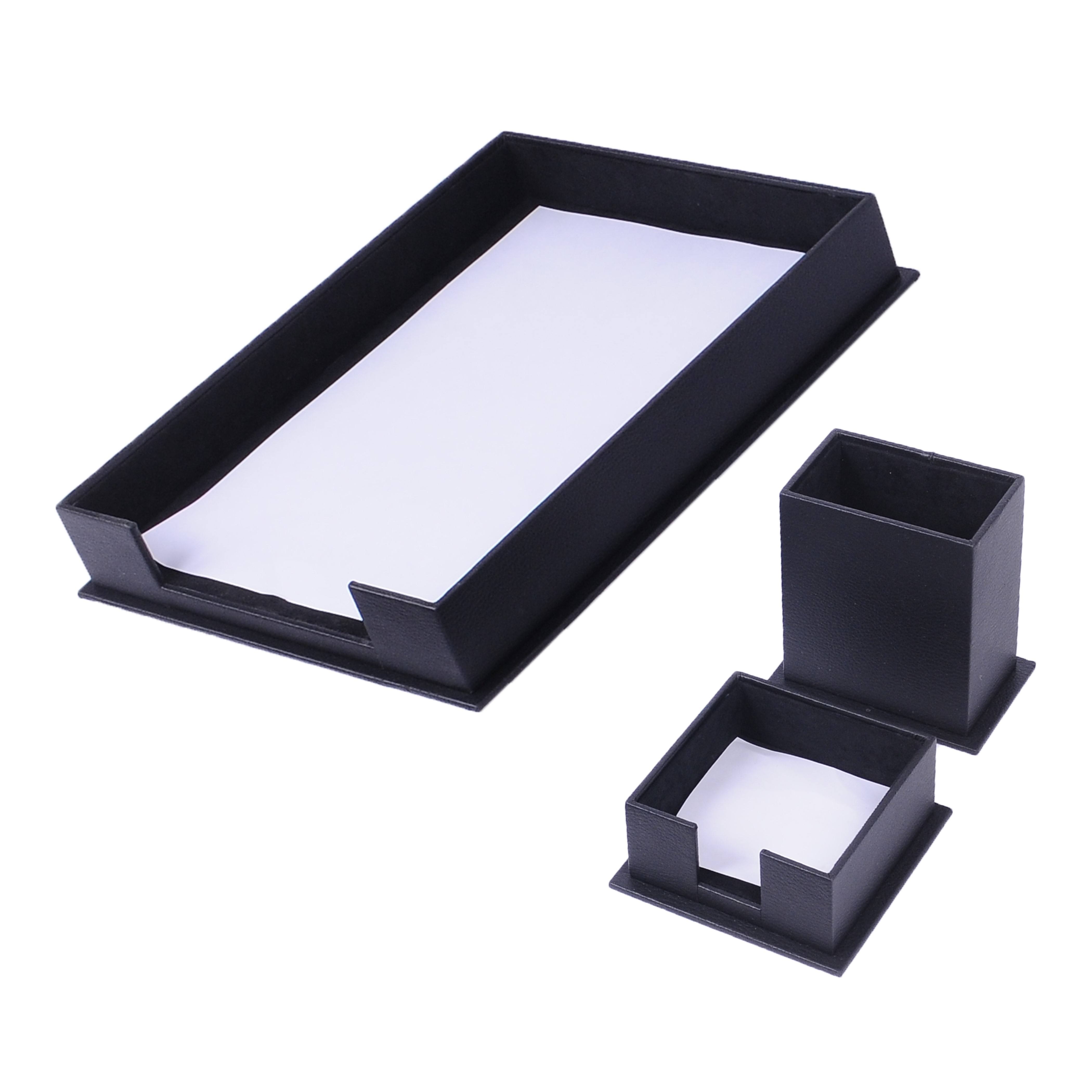 Exerz Organizzatore Da Scrivania In Rete Forniture Per Ufficio 3 Vassoi - Foto 10