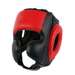 Protector de Cabeza para Boxeo Profesional, Casco de Goma, Material PU, Protector de Cabeza para Kick Boxing, Casco de Goma - Product Image 1