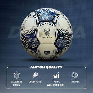 Venta Directa de Fábrica, Balón de Fútbol Híbrido de Cuero, Servicio OEM, Balón de Fútbol Híbrido - Product Image 2