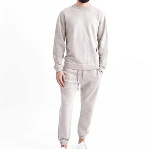 Survêtements d'hiver pour hommes en coton 100% écologiques, streetwear imprimé, léger, respirant, personnalisable, confortable - Product Image 4
