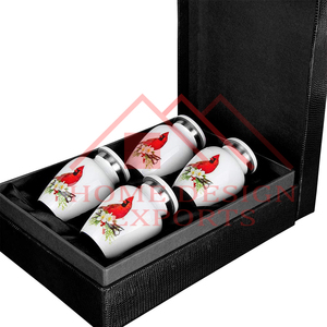 2025 Hot selling Handmade White Finished Metal Urns Vase - Product Image 3