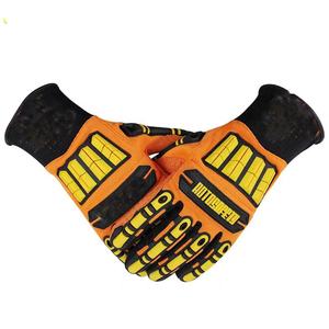 Guantes de Extracción de Cuero Personalizados, Guantes de Seguridad de Rescate Resistentes a Cortes y Impactos con TPR, Guantes de Bombero con Forro Antipatógeno - Product Image 6