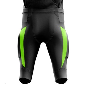 Maillot de football américain unisexe uniforme de l'équipe de jeunes avec attirail en sergé couture maillots ensemble grande taille vente en gros - Product Image 5