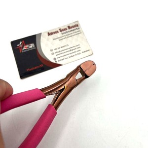 Herramienta de Belleza de Acero Inoxidable Hecha a Medida para Extensiones de Cabello con Fusión de Queratina, Alicates para Romper y Triturar, Impresión de Logotipo, Resistente al Agua - Product Image 2