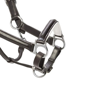 Licol d'équitation réglable en cuir souple, modèle 2026, fabriqué en usine, vente chaude, licols de cheval réglables - Product Image 6