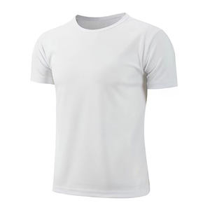 Camiseta Deportiva de Manga Corta para Hombre, Diseño Personalizado con Logotipo OEM, Tendencia de Gimnasio, Secado Rápido, Cuello Redondo, Ajustada - Product Image 4