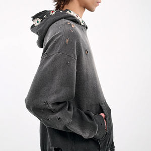 Nouveau design, sweats à capuche d'hiver de haute qualité, 100% coton respirant, vente chaude pour hommes, meilleur design - Product Image 4