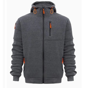 Basics Cotton Blended Fleece Pullover Hoodie para hombres Otoño Impresión digital Regular Fit - Product Image 6