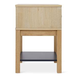 Kevin Simple minimaliste bleu naturel acajou Suar bois convertible extensible table de chevet Buffet armoire chambre meubles de maison - Product Image 5