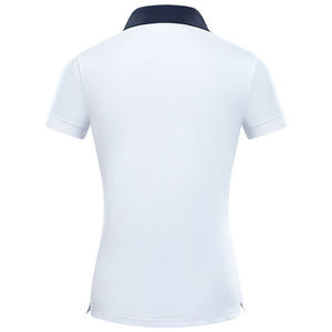 Mujer personalizable del fabricante para Polos Patrón sólido con estilo informal Logotipo privado Decoración Tejido de punto - Product Image 6