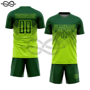 Maillot de football uniforme de football de qualité thaïlandaise 100% Polyester Sublimation impression usine vente en gros france, maillots de football - Product Image 3
