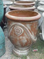 VIET NAM NOUVELLE TENDANCE POTERIE POUR LA GRANDE TAILLE DE VASES EN CÉRAMIQUE ÉMAILLÉS D'EXTÉRIEUR