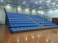 JY-706 Tribune télescopique électrique de haute qualité pour arènes sportives intérieures et gymnases