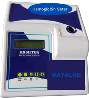 MAYALAB MHGL30M Analyseur intelligent d'hémoglobine basé sur microprocesseur, écran LCD en plastique 16x2, volume d'échantillon 1 ml, zéro automatique, garantie 1 an