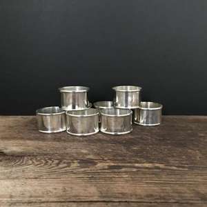 Handcrafted Stainless Steel <b>Napkin</b> Rings Featuring Minimalistic Charm and Durability for Everyday Use or Formal Occasions - Product Image 3