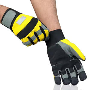 Lightweight Breathable Mechanic <b>Gloves</b> Non-Slip <b>Touchscreen</b> Anti-Vibration Features for Daily Safety Outdoor Building Work Ski - Product Image 2