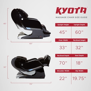 Sillón de Masaje de Cuerpo Completo con Gravedad Cero, Sillones de Masaje Shiatsu Reclinables con Calor, Rodillos de Aire, Masaje de Pies, Modos Automáticos de Masaje - Product Image 2