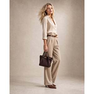 Structured Handbag in Genuine Dollaro Leather - Made in <b>Italy</b> - Art. 26089 - Product Image 2