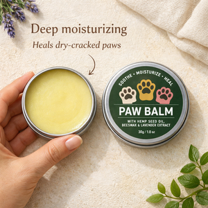 Natural <b>Paw</b> <b>Balm</b> Genuine Grade Organic Antibacterial Heals Repairs Damaged Dog <b>Paws</b> Anti-Cracking Foot <b>Balm</b> Fresh Scent for Dogs - Product Image 3