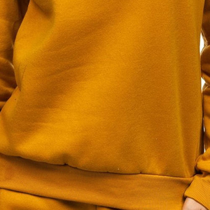 Fournisseur d'usine direct Survêtements 100% coton pour femmes de haute qualité saison d'hiver avec logo personnalisable et bandes latérales - Product Image 1