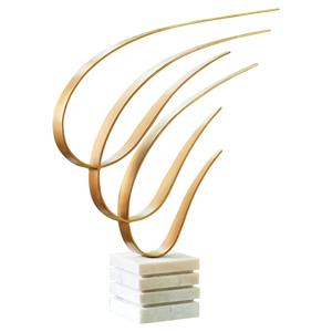 Objet de table de style moderne, sculpture décorative pour un décor de bureau élégant et des accents contemporains de l'espace de travail, en provenance d'Inde - Product Image 6