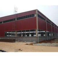 Charpente métallique en kit de Chine |   Structure en acier préfabriquée modulaire pour hangar industriel