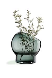 Florero de vidrio de diseño regular en color amarillo, muy vendido en 2023, decoración para el hogar. - Product Image 5