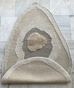 Alfombra de lana anudada a mano de diseñador moderno, forma abstracta, tejido plano, precio directo de fábrica, juego de alfombras para puerta de interiores del hogar - Product Image 2