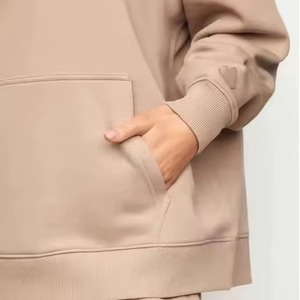 Survêtements en molleton de coton pour femmes fabriqués en usine survêtements en molleton de coton de couleur personnalisée pour femmes vente à chaud - Product Image 5