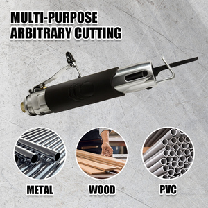Lematec Air Body <b>Saw</b> 10 Mm Stroke 10000 Rpm 3 Cfm For Bodywork Cutting Pneumatic Tool LE-B602 - Product Image 2