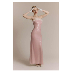 Robe élégante pour la saison des fêtes Robe glamour Amour Vêtements asymétrique pour femmes Robe de soirée de marque THE SOUL pour dames - Product Image 6