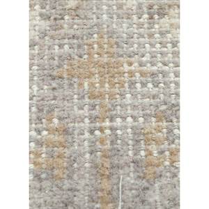 Erbe PKWL-5105 Hand Knotted Wool <b>Rug</b> Geometric & Abstract <b>Boho</b> Style Rectangular for Home & Hallway Rectangle Living Room Carpet - Product Image 3