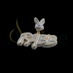 Pendant <b>Necklace</b> with Cubic Zirconia for Party Wear - Product Image 1