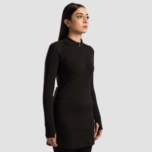 Proserve Comfortable Bodycon Dress in <b>Black</b> Made From Knitted Fabric - Product Image 5