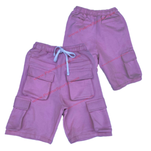 Pantalones cortos de carga personalizados de alta calidad de nylon de utilidad de carga pantalones cortos para correr con tela de rizo sólido y bolsillo - Product Image 4