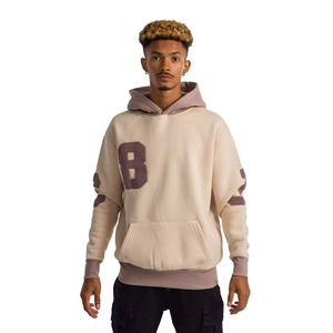 Dernier modèle hiver décontracté hommes sweats à capuche 100% coton respirant séchage rapide couleur unie couleurs/tailles personnalisées pour hommes - Product Image 1