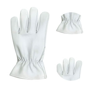 Guante de conductor de piel de oveja con diseño de pulgar de ala respetuoso con el medio ambiente transpirable ligero duradero flexible para uso informal al aire libre - Product Image 6