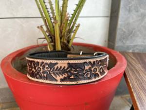 Collar de perro con hebilla de cobre Vintage mecanizado a mano, collares de calavera para mascotas, diseñador suave, duradero, producto al por mayor a granel, gran oferta - Product Image 4