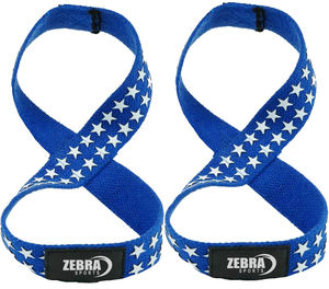 Support de poignet de musculation de gymnastique de forme physique professionnelle robuste sangles de poignet de levage robustes figure d'haltérophilie 8 boucles - Product Image 3