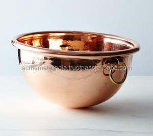 Design moderne de qualité en métal galvanisé rustique bol de service bol à salade pour les événements de mariage maison tables à dîner accessoires de décoration - Product Image 4