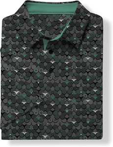 Ropa de Golf para Hombre, Ecológica, de Punto, con Logotipo Personalizado Impreso y Bordado, Cuello Alto de Poliéster/Algodón de Alta Calidad, OEM para Camisetas - Product Image 3