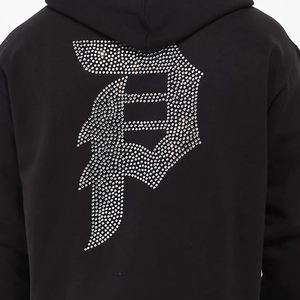 Sweat à capuche thermique lourd fabriqué en NURAK haute qualité luxe Streetwear sweat à capuche surdimensionné hommes haute qualité 300gsm sweats à capuche - Product Image 2
