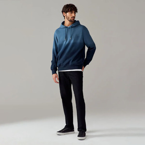 Sudadera con Capucha Clásica de Algodón para Hombre, Ropa Casual Urbana, Suave, Cómoda, Ligera, Moda Urbana, Logotipo Personalizado OEM - Product Image 2