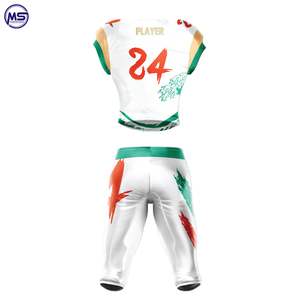 ชุดอเมริกันฟุตบอลน้ำหนักเบาพิมพ์โลโก้ตามสั่งชุดสีพลัสไซส์ระบายอากาศได้ดีดีไซน์ที่ดีที่สุด - Product Image 6