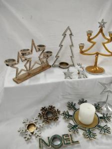 RTS เชิงเทียนโลหะตกแต่งคริสมาสต์ขายดีเชิงเทียนตกแต่งบ้านดีไซน์ใหม่ราคาถูกจำนวนสั่งซื้อขั้นต่ำ - Product Image 5