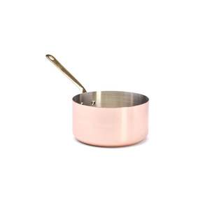 Sartén de Cobre Martillado Premium Hecha a Mano con Mango de Acero Inoxidable, Utensilio de Cocina Clásico de un Mayorista Indio - Product Image 1