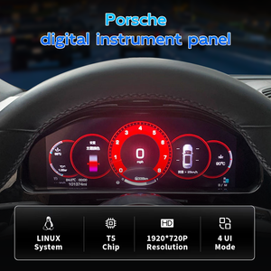 Afficheur numérique du tableau de bord Cayenne/Panamera, compteur de vitesse, CarPlay sans fil, Android Auto pour Porsche PCM3.1 - Product Image 3