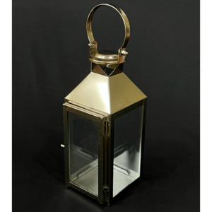 Classic Metal Glass Tea <b>Light</b> Lantern Handmade Outdoor Home <b>Hanging</b> Lighting Decor Waterproof Heat Resistant Europe Style Pillar - Product Image 3