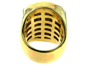 Anillo de Lujo para Hombre Luxira con Diamante Medusa de 0.80 Quilates Cultivado en Laboratorio, Oro Sólido de 14k con Baño de Rodio - Product Image 5