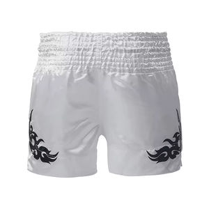 Short de combat léger MMA Stretch bidirectionnel Confortable Respirant Muay Thai Logo personnalisé Conception Arts martiaux Porter THT PORTE - Product Image 3